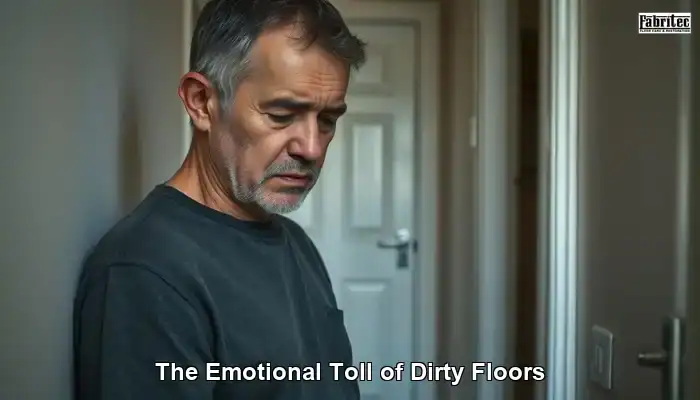 Emotional toll of dirty grout