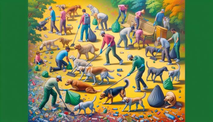 Dogs and Community Cleanups for a Greener World