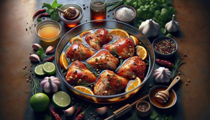 BBQ Chicken Thighs: Enjoy a Tasty Mango Salsa Delight