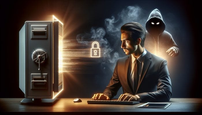 A person reviewing a digital credit report on a computer, disputing unauthorized accounts to protect against identity theft.