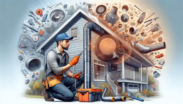 A local vent cleaning expert in Kitsilano, Vancouver, servicing a home's ventilation system with personalized care.