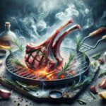 Lamb Chops Infused with Rosemary Smoke Delight