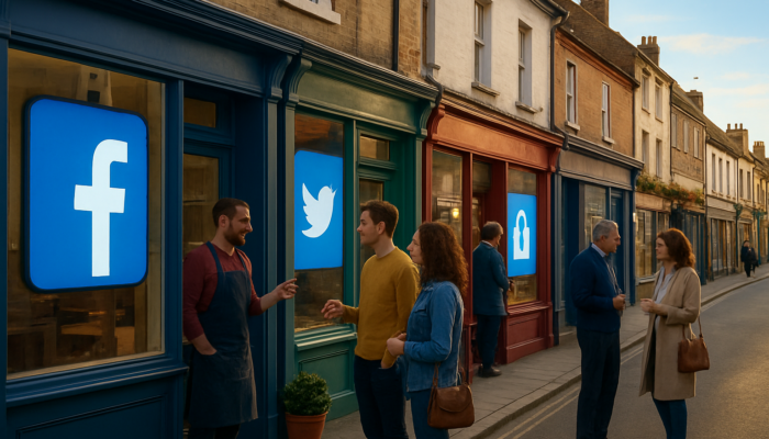 Social Media Management Services for Small Businesses in Blandford