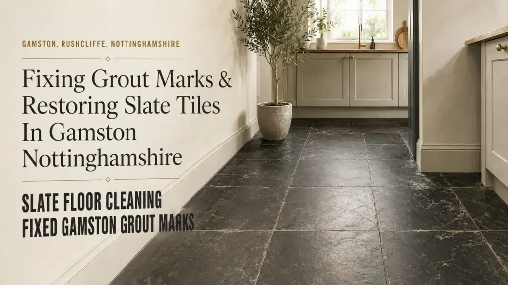 Slate Floor Cleaning: Effortlessly Eliminate Grout Marks in Gamston