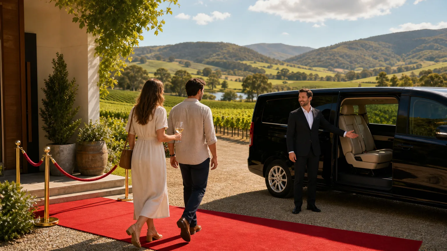 Red Carpet Wine Tours: visual reference for 1. Red Carpet Wine Tours: Personalised Private Experiences from Your Home