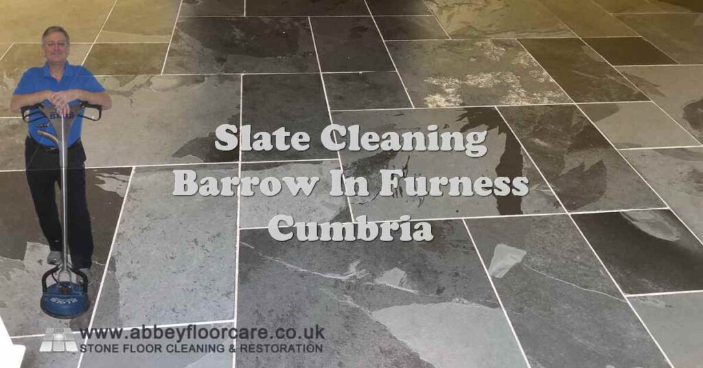 Slate Floor Stays Grey in Barrow Post-Cleaning Efforts