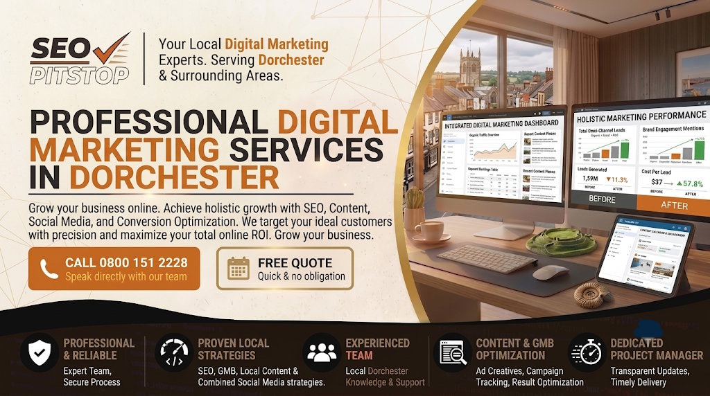 Digital Marketing Strategies in Dorchester for Small Businesses