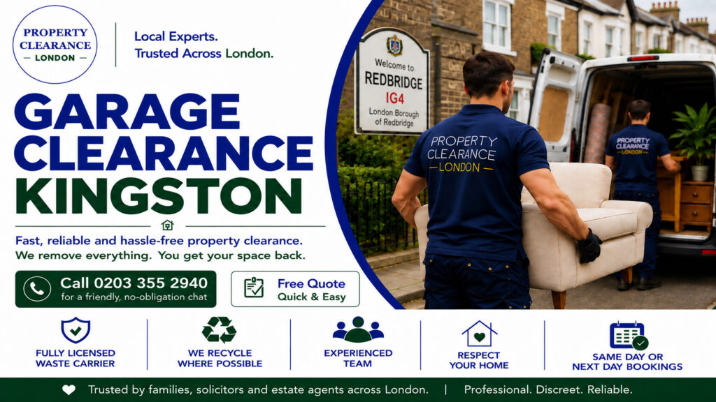 Garage Clearance Services: Professional Assistance in Kingston