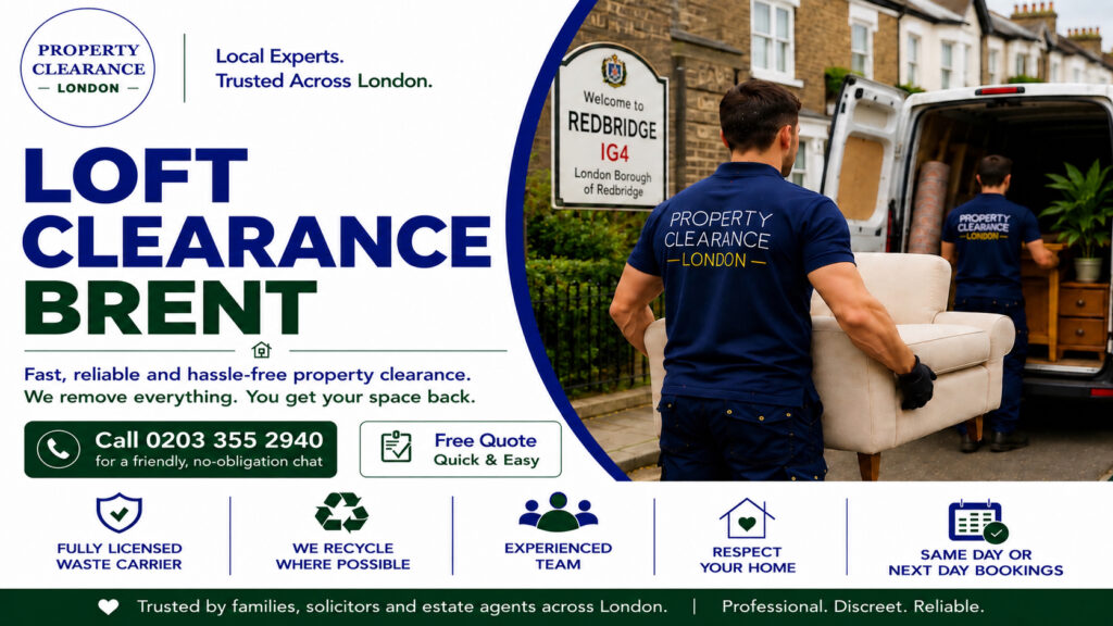Loft Clearance Services from Reliable Experts in Brent